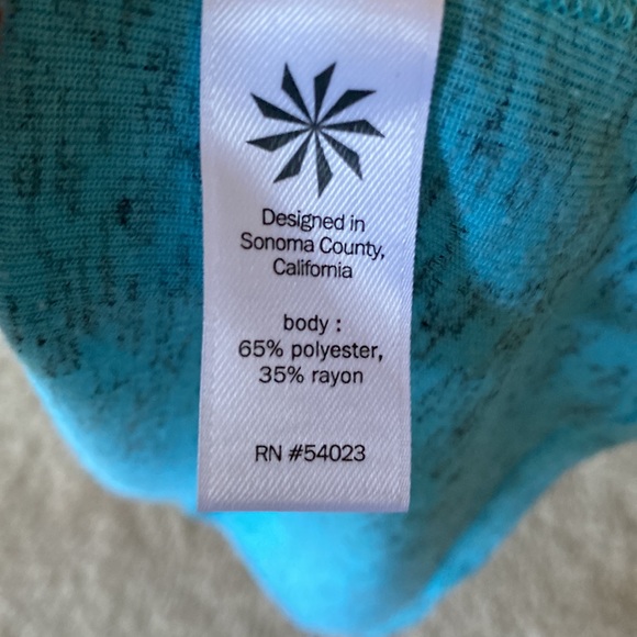 Athleta crossroads tank- turquoise- medium - Picture 3 of 8